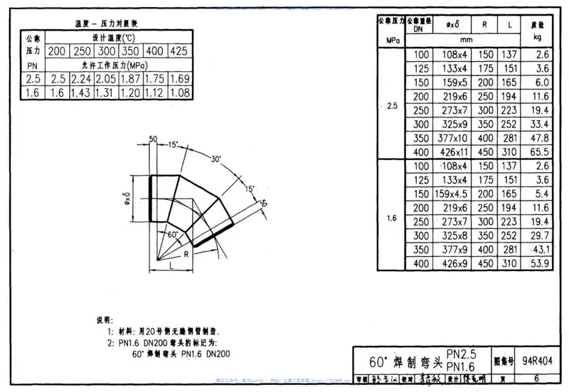 94R404热力管道焊制管件设计选用图51 预览图