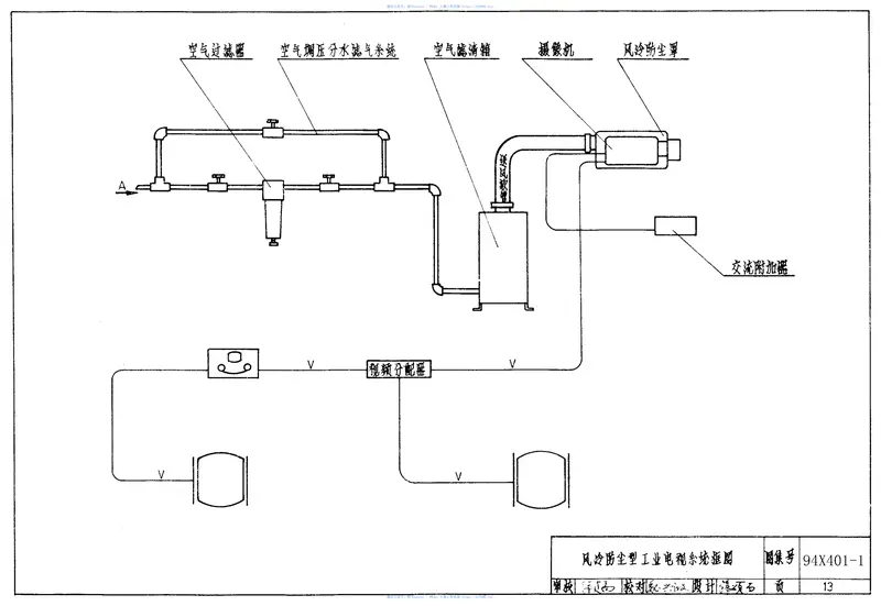 94X401-1工业电视系统安装图 预览图