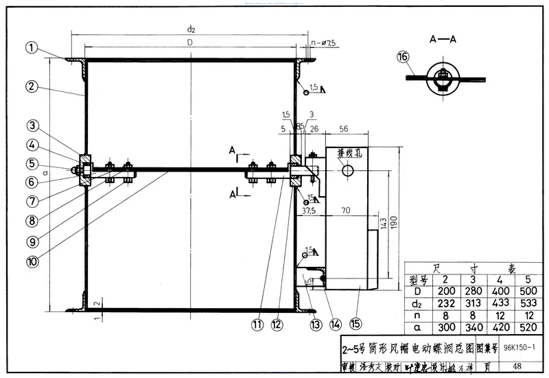 96K150-1筒形风帽及附件 预览图