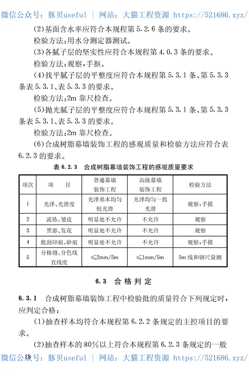 CECS157-2004合成树脂幕墙装饰工程施工及验收规程 预览图