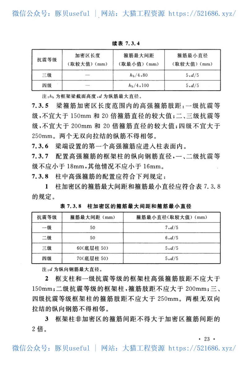 CECS356-2013高强箍筋混凝土结构技术规程 预览图
