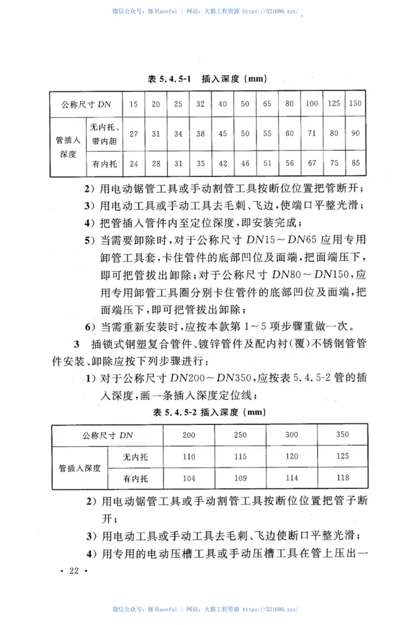 CECS383-2015插合自锁卡簧式管道连接技术规程 预览图