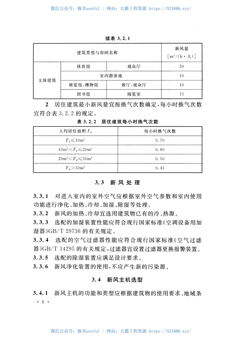 CECS439-2016民用建筑新风系统工程技术规程 预览图