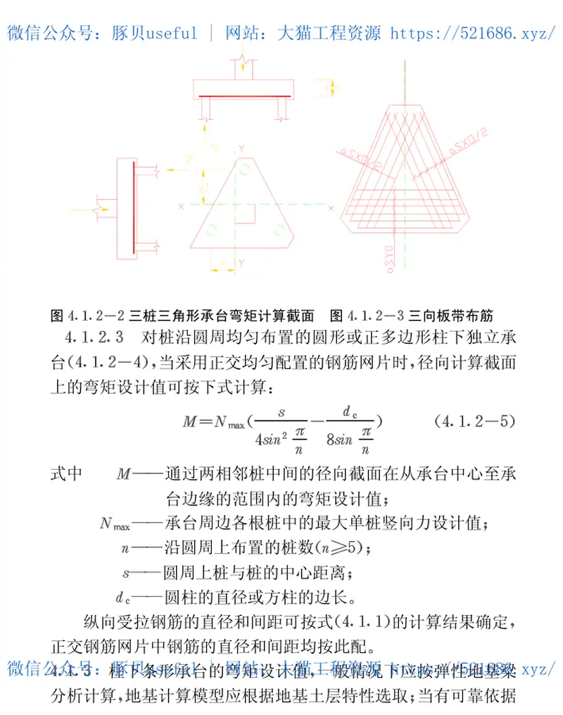 CECS88-1997钢筋混凝土承台设计规程 预览图