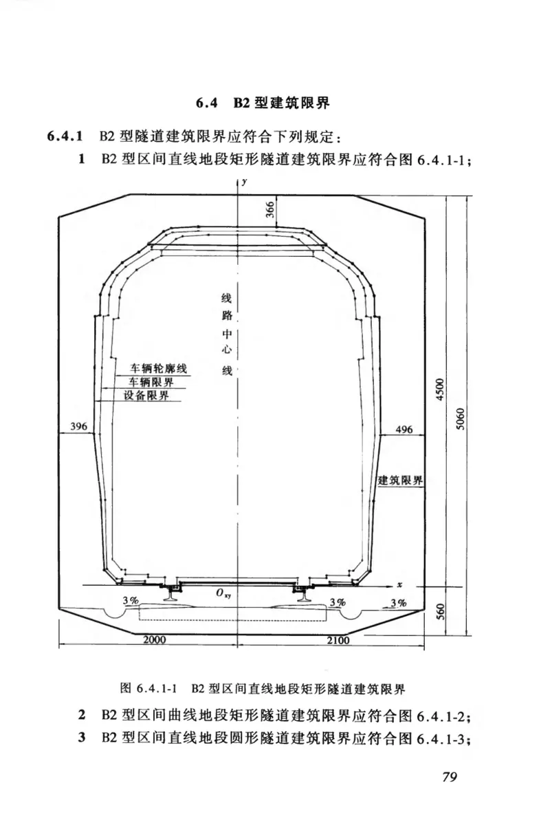 CJJ96-2003地铁限界标准 预览图