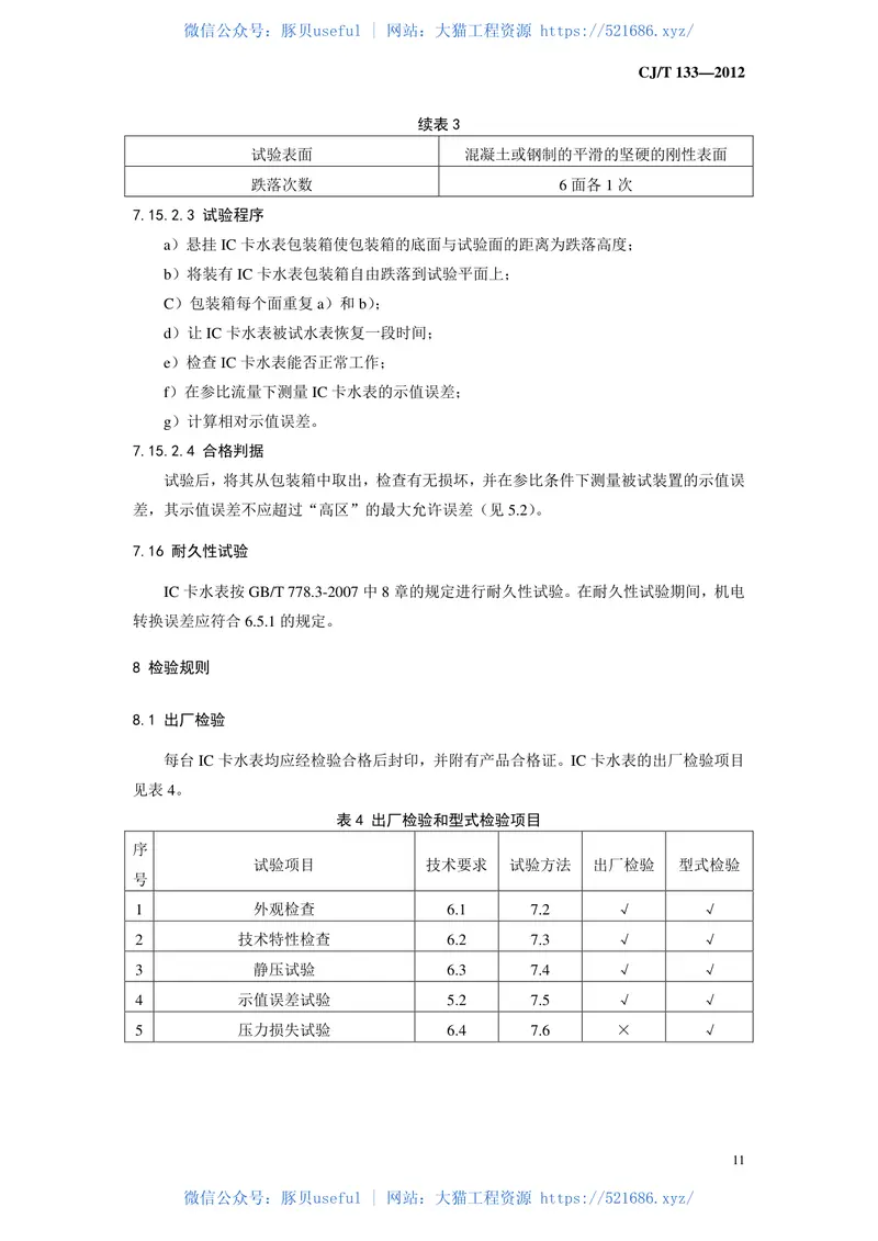 CJT133-2012IC卡冷水水表 预览图