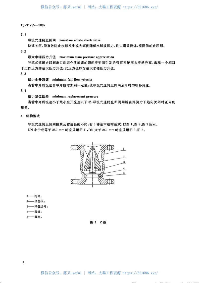 CJT255-2007导流式速闭止回阀 预览图