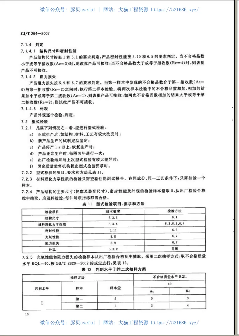 CJT264-2007水处理用橡胶膜微孔曝气器 预览图