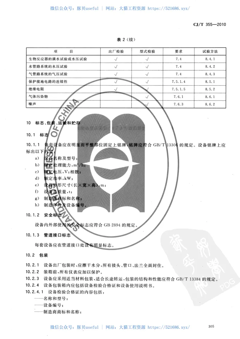 CJT355-2010小型生活污水处理成套设备 预览图