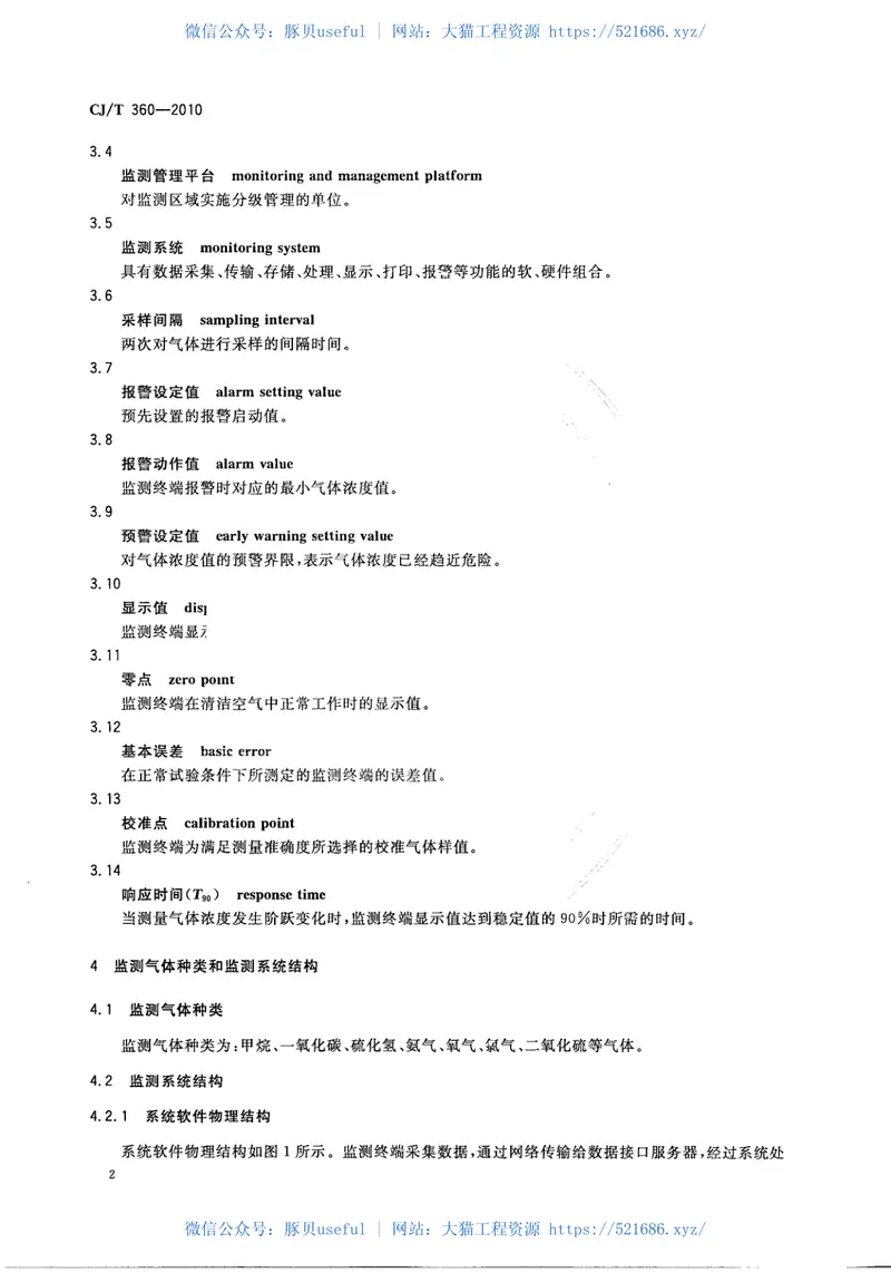 CJT360-2010下水道及化粪池气体监测技术要求 预览图