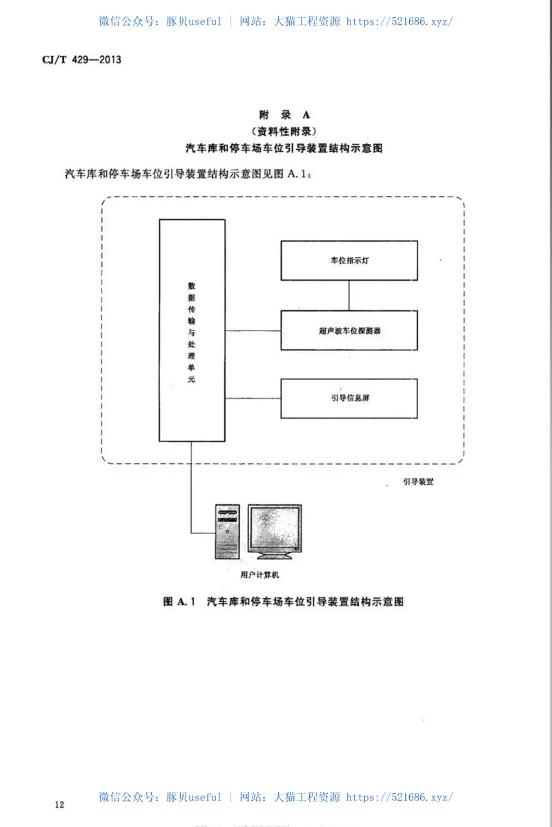 CJT429-2013汽车库和停车场车位引导装置 预览图