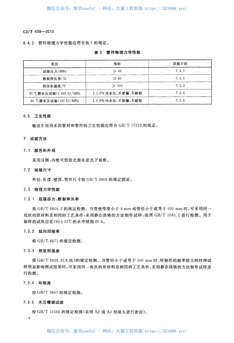 CJT439-2013单体浇铸增强尼龙管材和管件 预览图