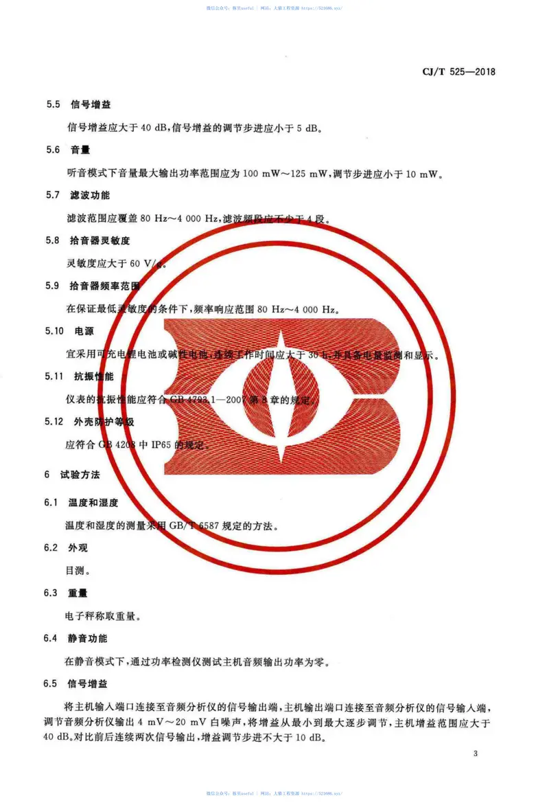 CJT525-2018供水管网漏水检测听漏仪 预览图