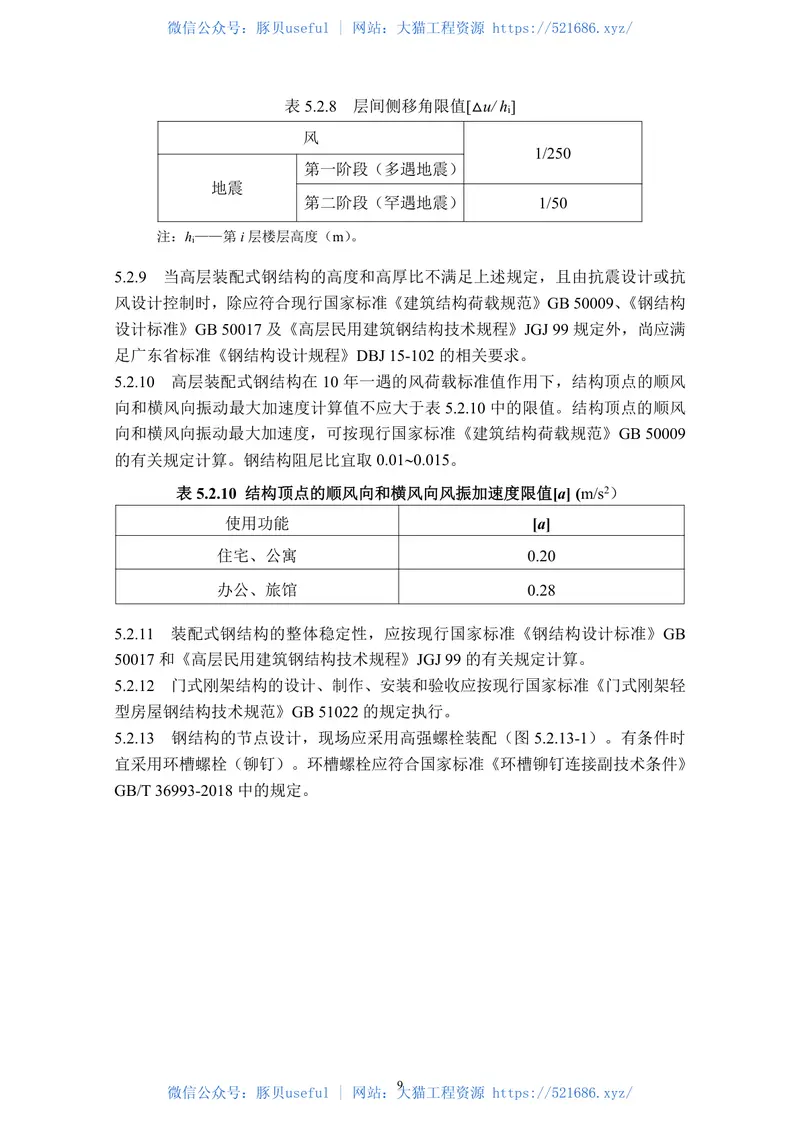 DBJT_15-177-2020_装配式-钢结构建筑-技术规程 预览图