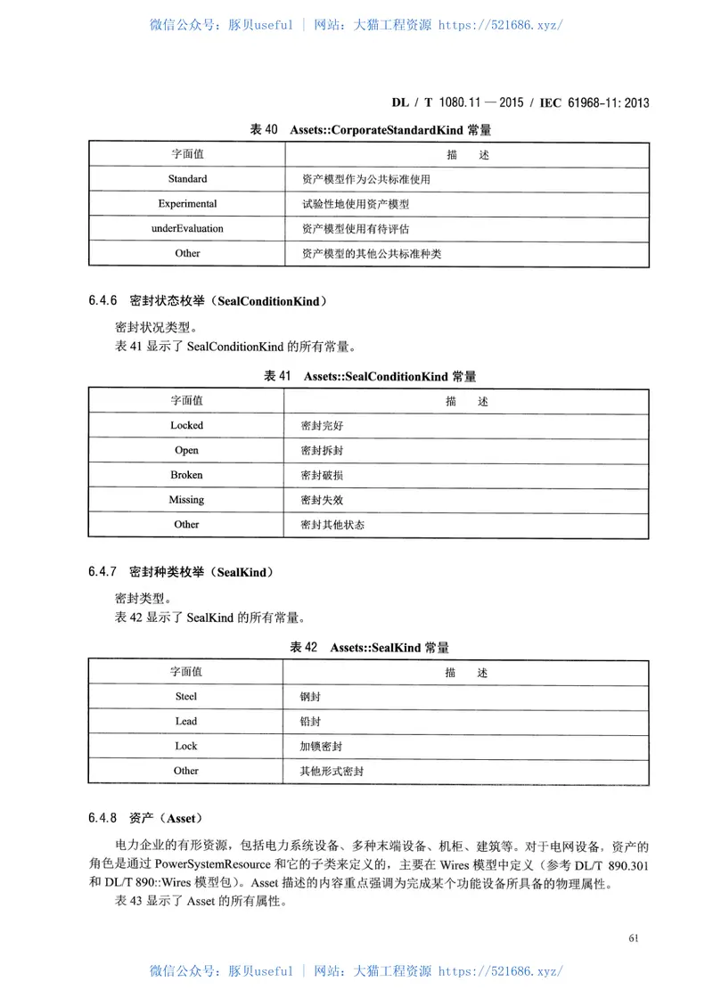 DLT1080.11-2015电力企业应用集成配电管理的系统接口第11部分配电公共信息模型 预览图