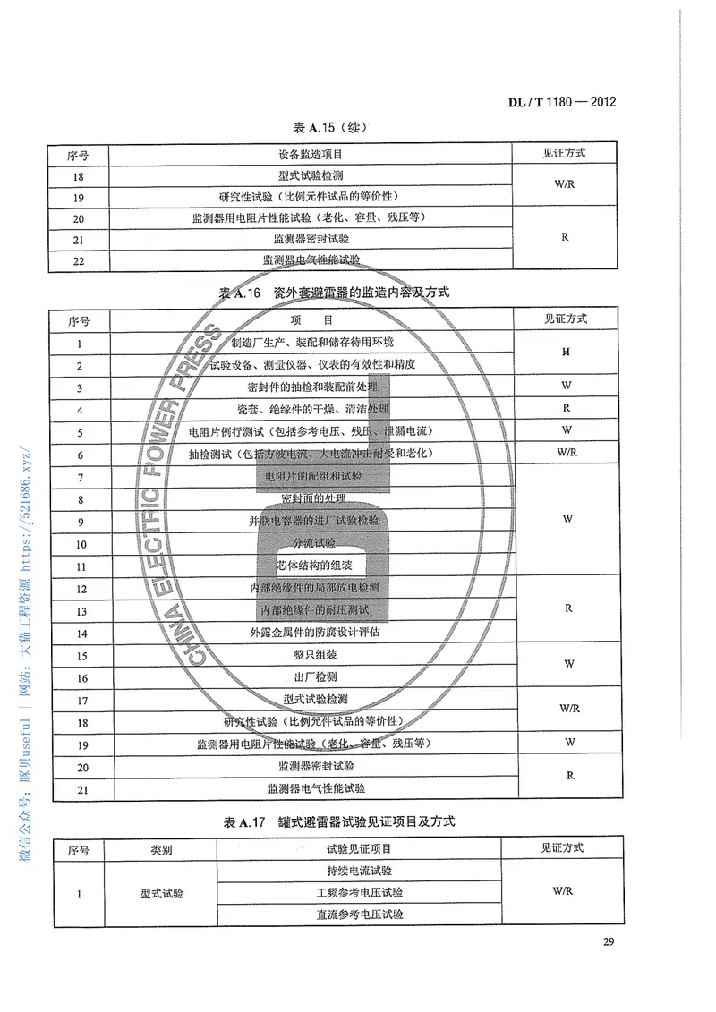 DLT1180-20121000kV电气设备监造导则 预览图
