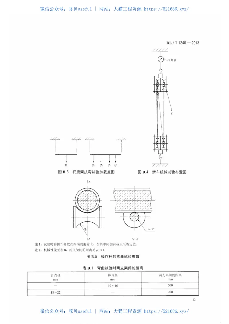 DLT1240-20131000kV带电作业工具装置和设备预防性试验规程 预览图