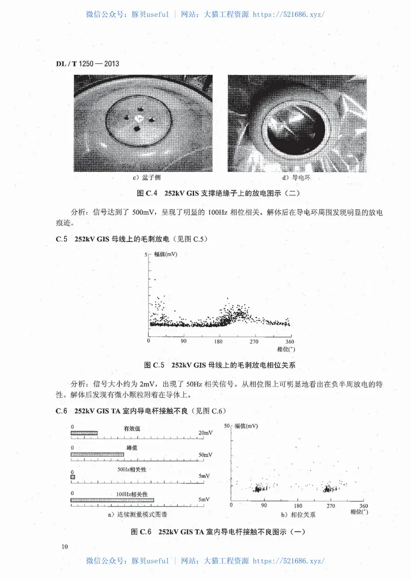 DLT1250-2013气体绝缘金属封闭开关设备带电超声局部放电检测应用导则 预览图