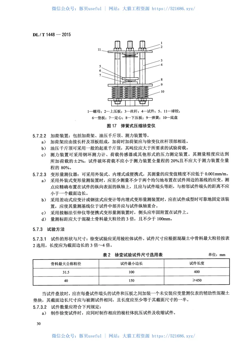 DLT1448-2015发电工程混凝土试验规程 预览图