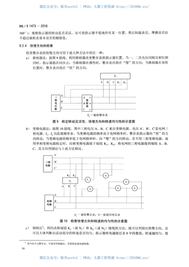 DLT1473-2016电测量指示仪表检定规程 预览图