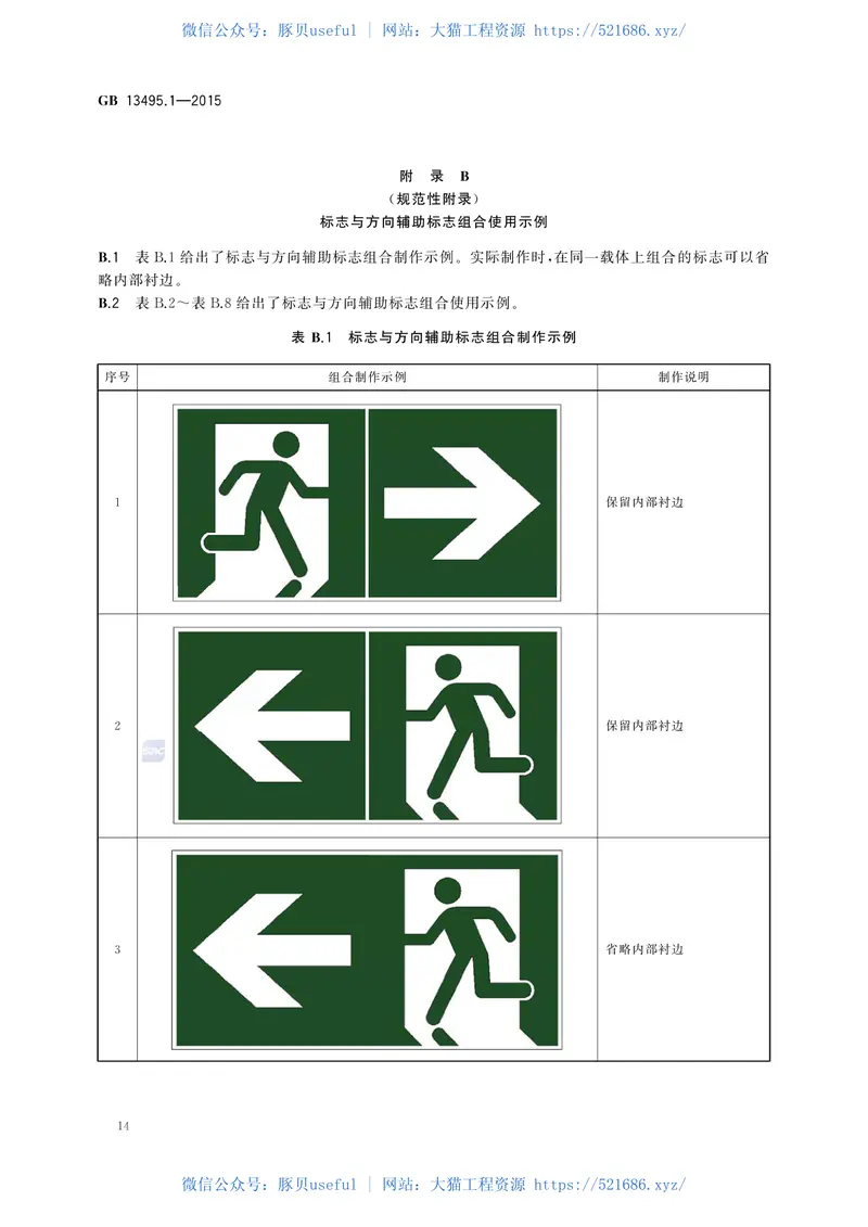 GB13495.1-2015消防安全标志第1部分：标志 预览图