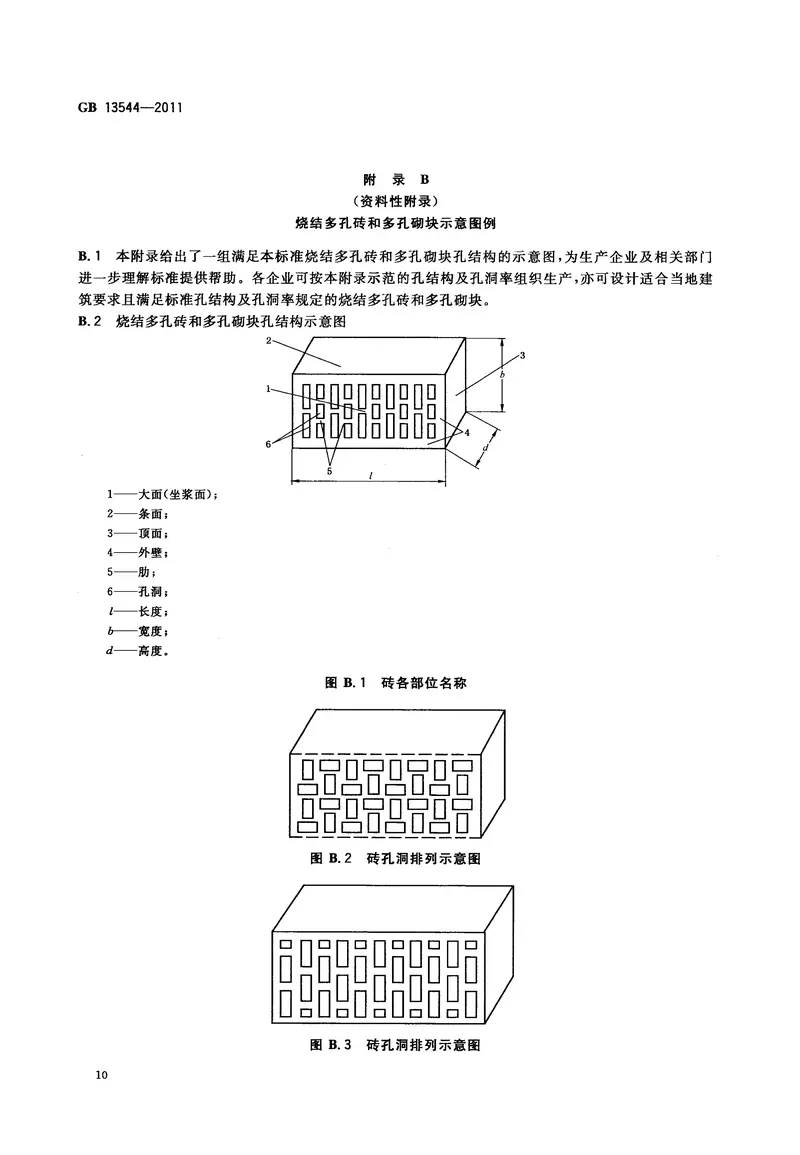 GB13544-2011烧结多孔砖和多孔砌块 预览图