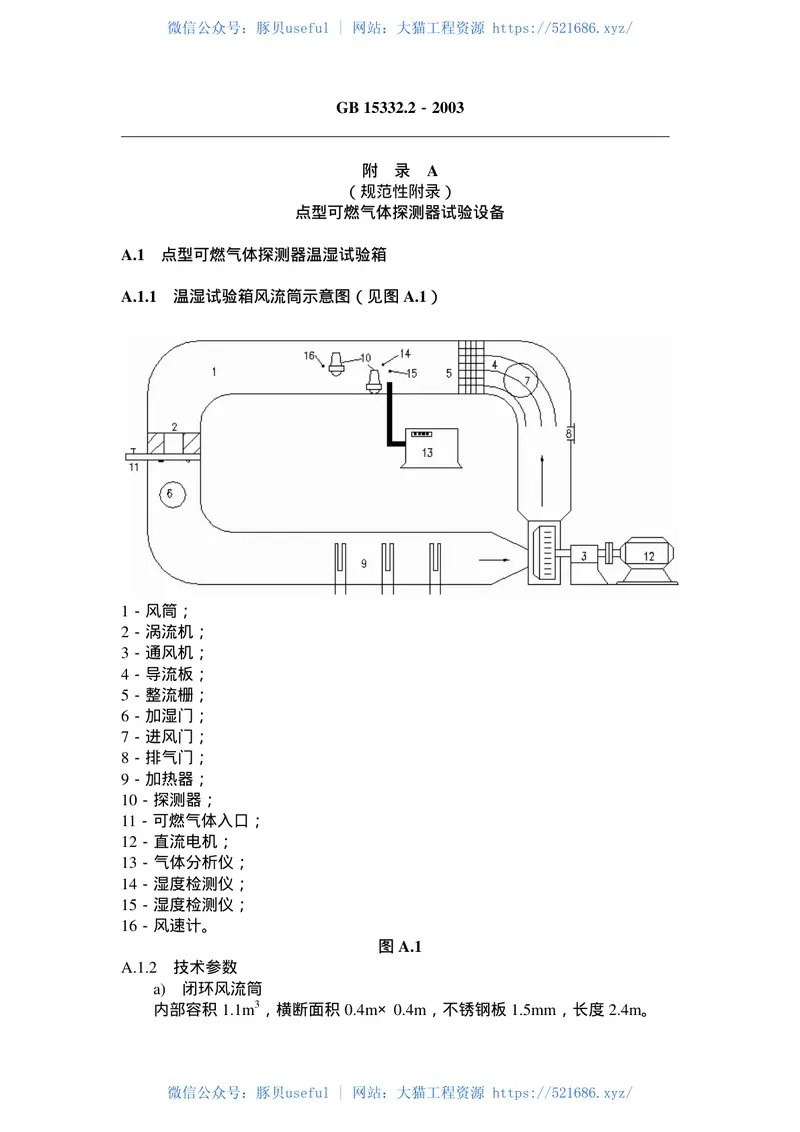 GB15322.2-2003可燃气体探测器第2部分：独立式可燃气体探测器 预览图