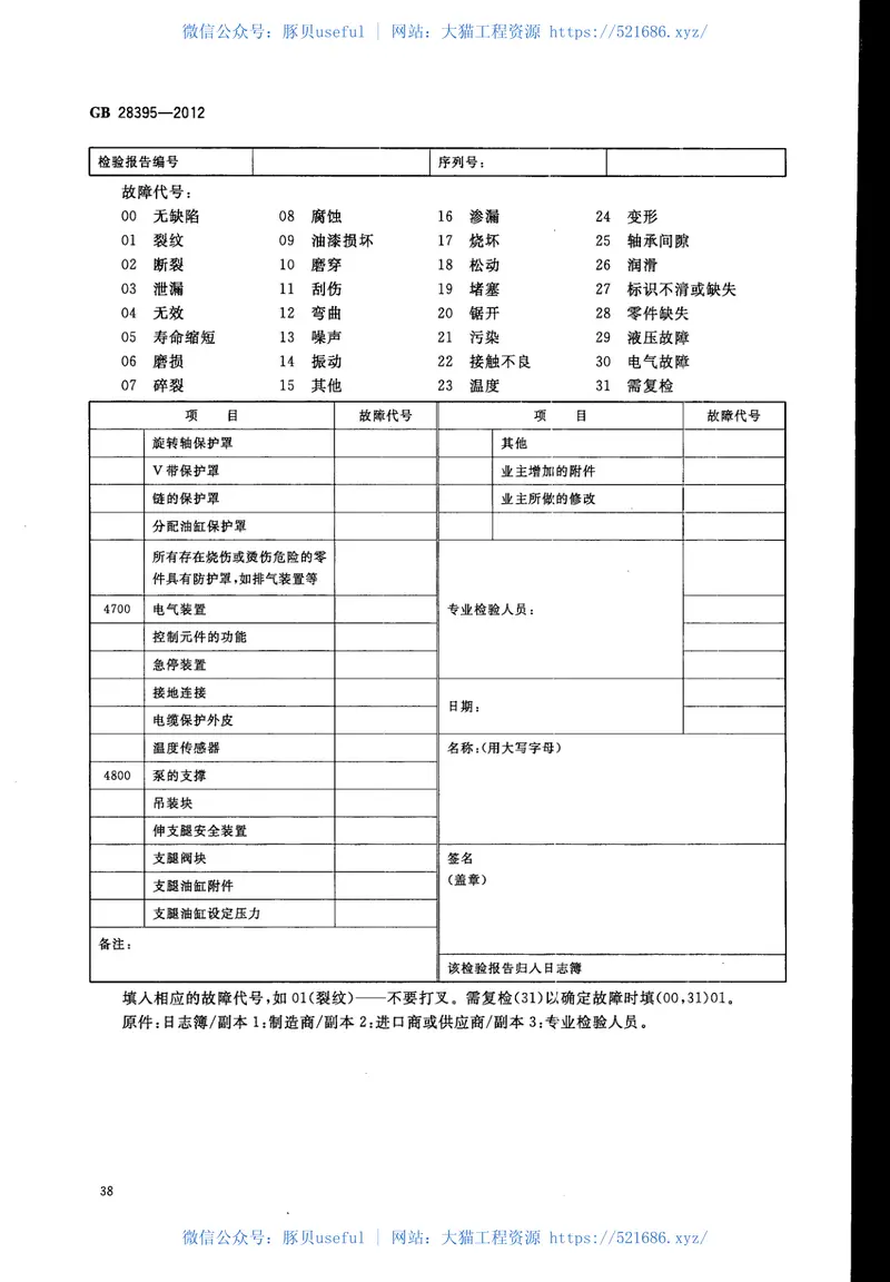 GB28395-2012混凝土及灰浆输送、喷射、浇注机械安全要求 预览图