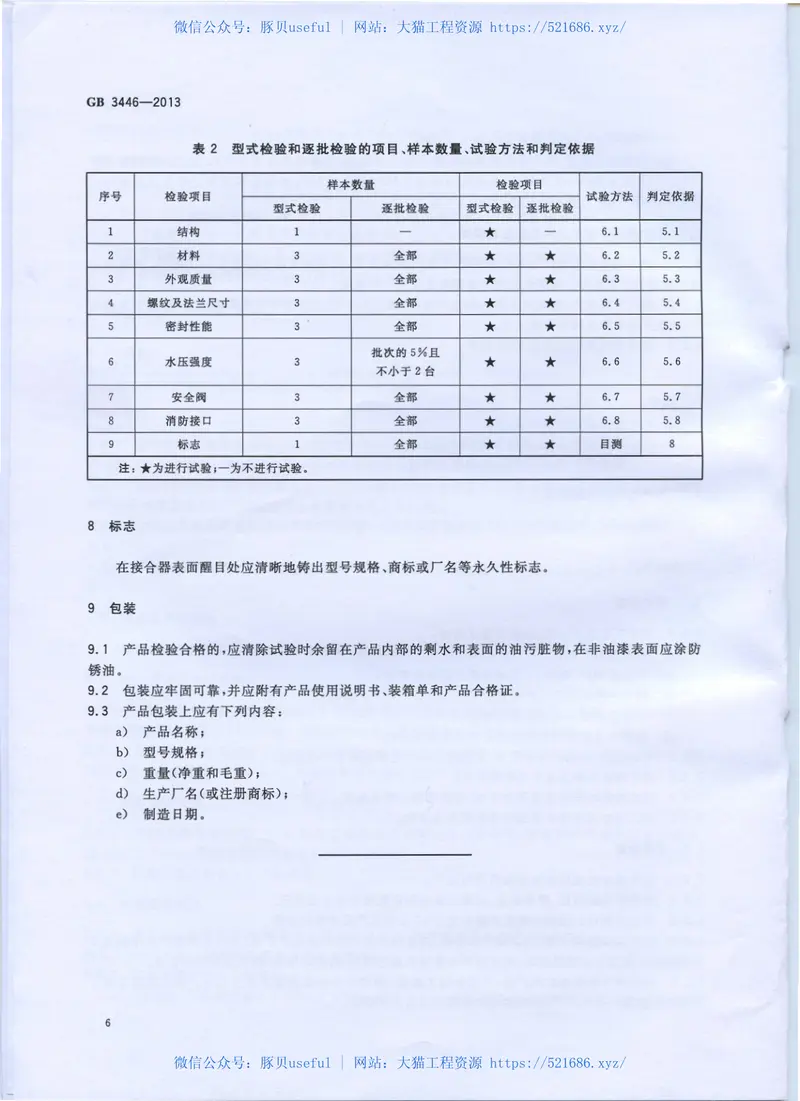 GB3446-2013消防水泵接合器 预览图