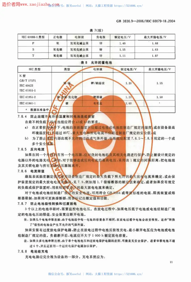 GB3836.9-2006爆炸性气体环境用电气设备第9部分-浇封型m 预览图