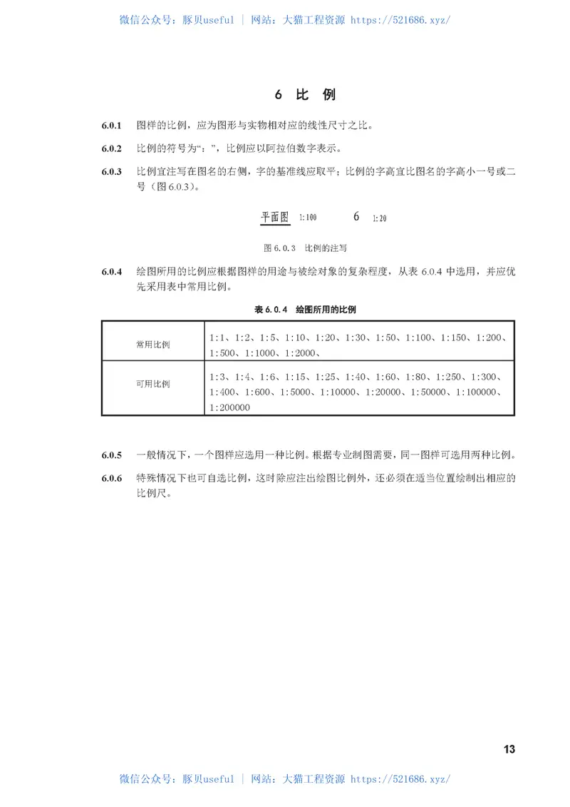 GB50001-2010房屋建筑制图统一标准 预览图