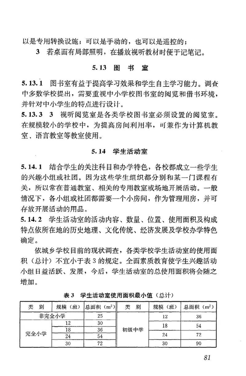 GB50099-2011中小学校设计规范 预览图