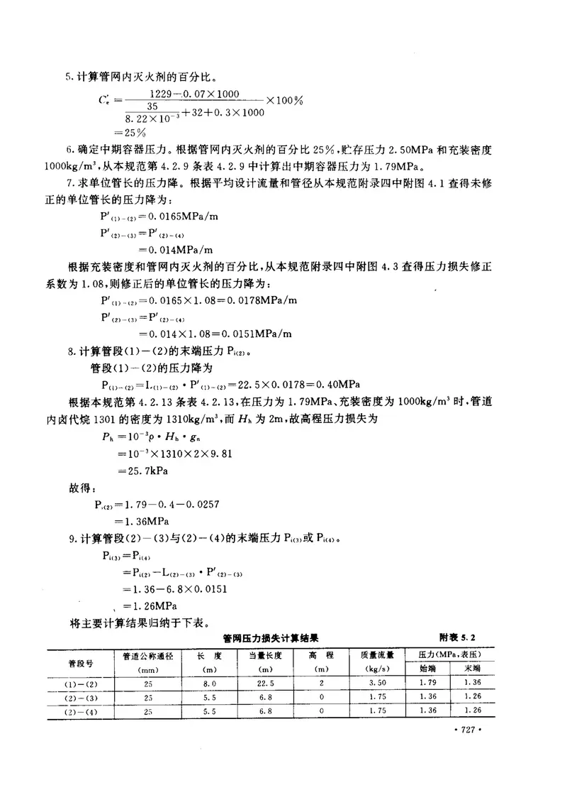 GB50163-1992卤代烷1301灭火系统设计规范 预览图