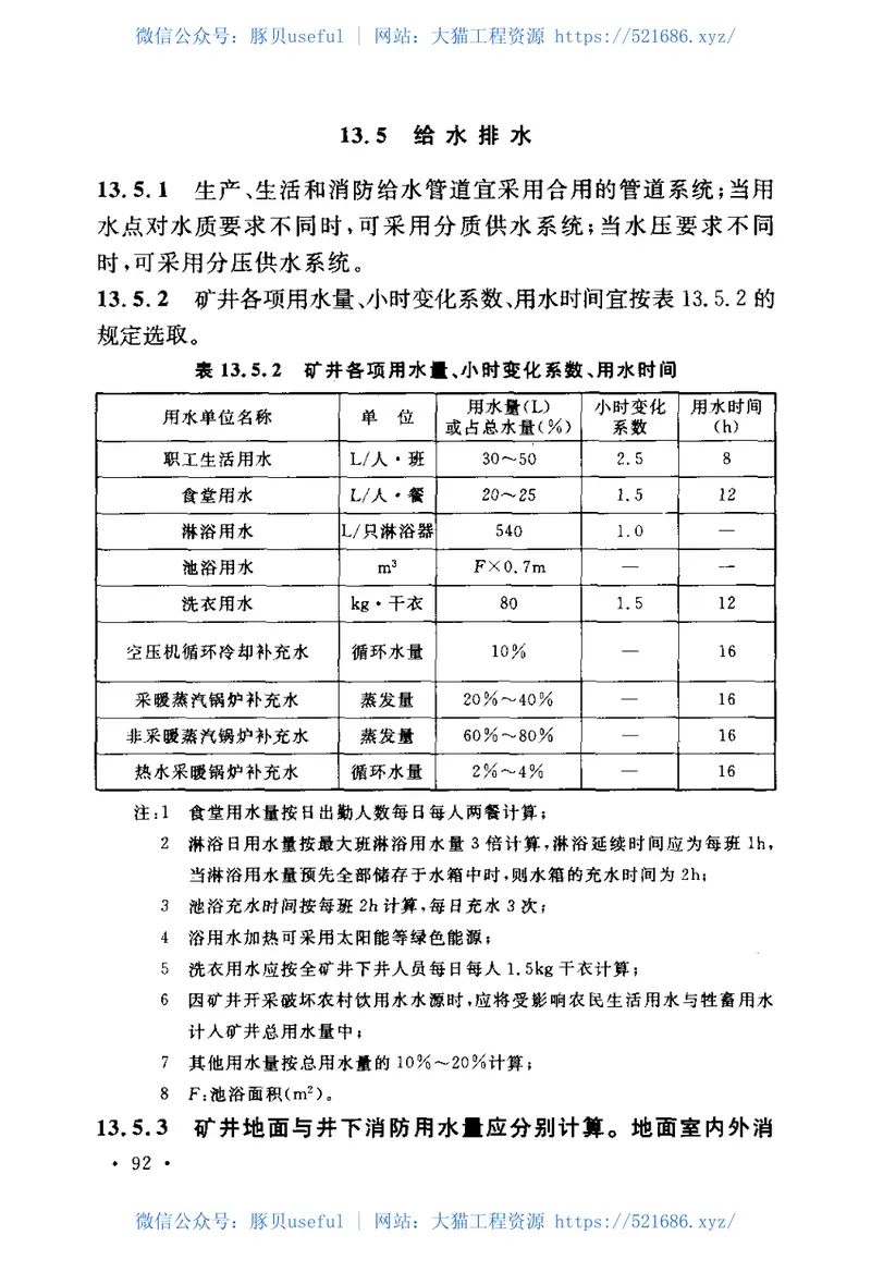 GB50215-2005煤炭工业矿井设计规范 预览图