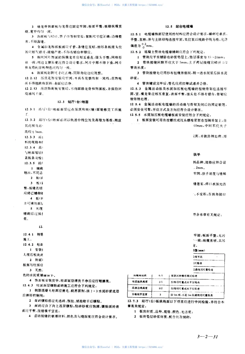 GB50299-1999地下铁道工程施工及验收规范 预览图