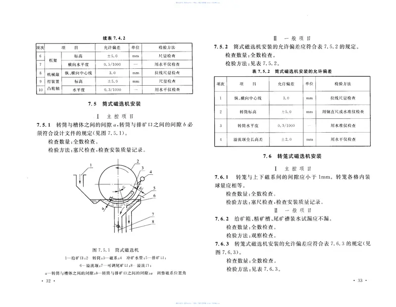 GB50377-2006选矿机械设备工程安装验收规范 预览图