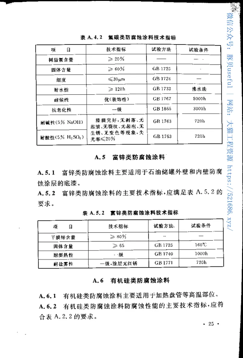 GB50393-2008钢质石油储罐防腐蚀工程技术规范 预览图