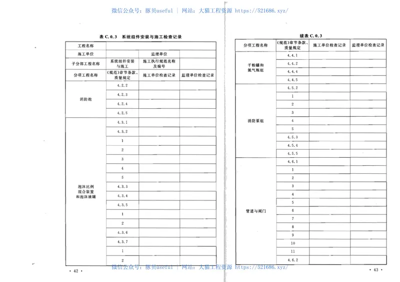 GB50498-2009固定消防炮灭火系统施工与验收规范 预览图
