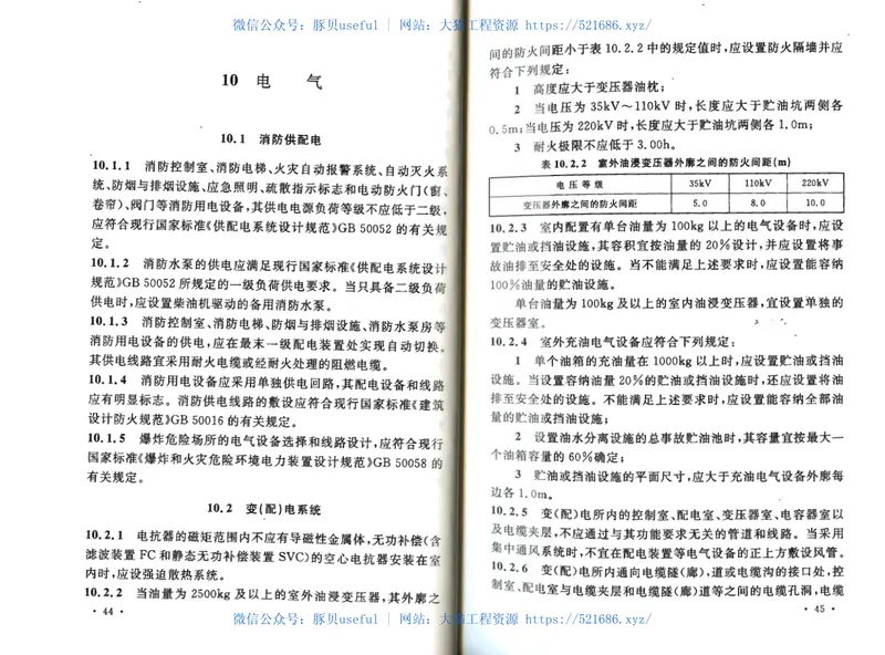 GB50630-2010有色金属工程设计防火规范 预览图