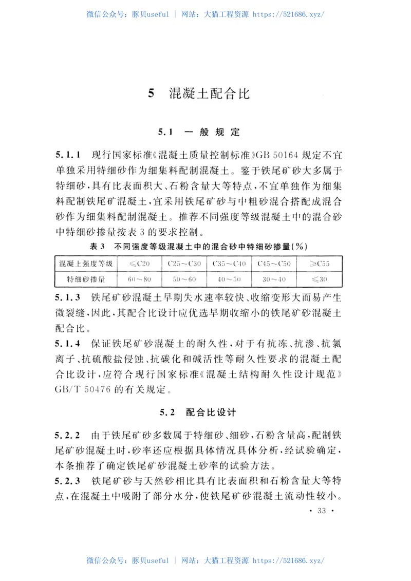 GB51032-2014铁尾矿砂混凝土应用技术规范 预览图