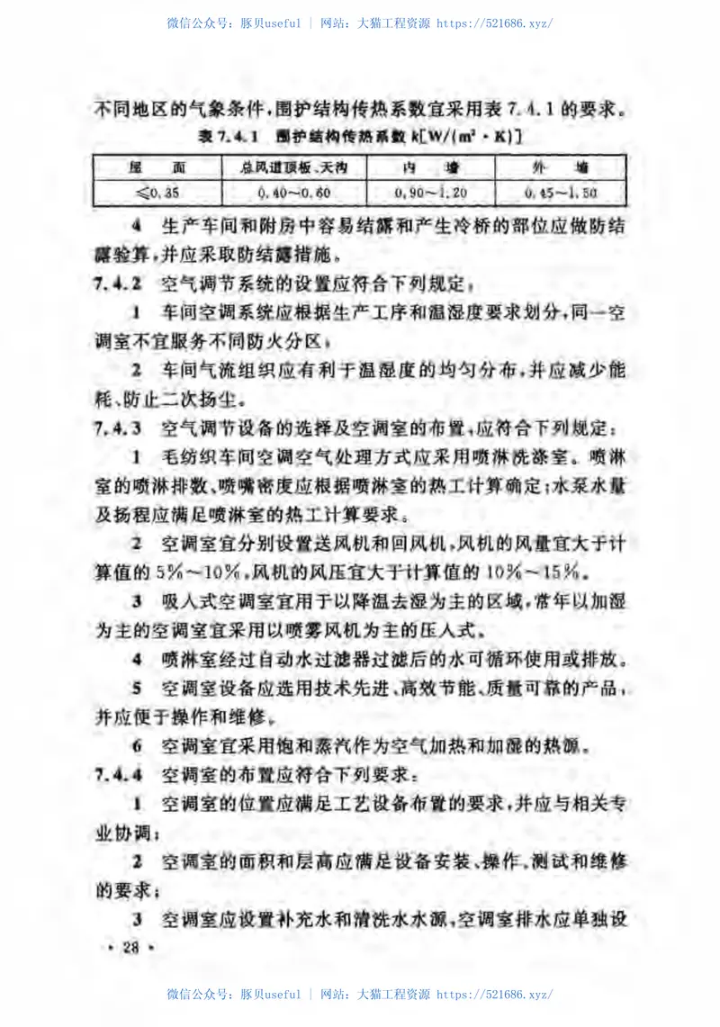 GB51052-2014毛纺织工厂设计规范 预览图