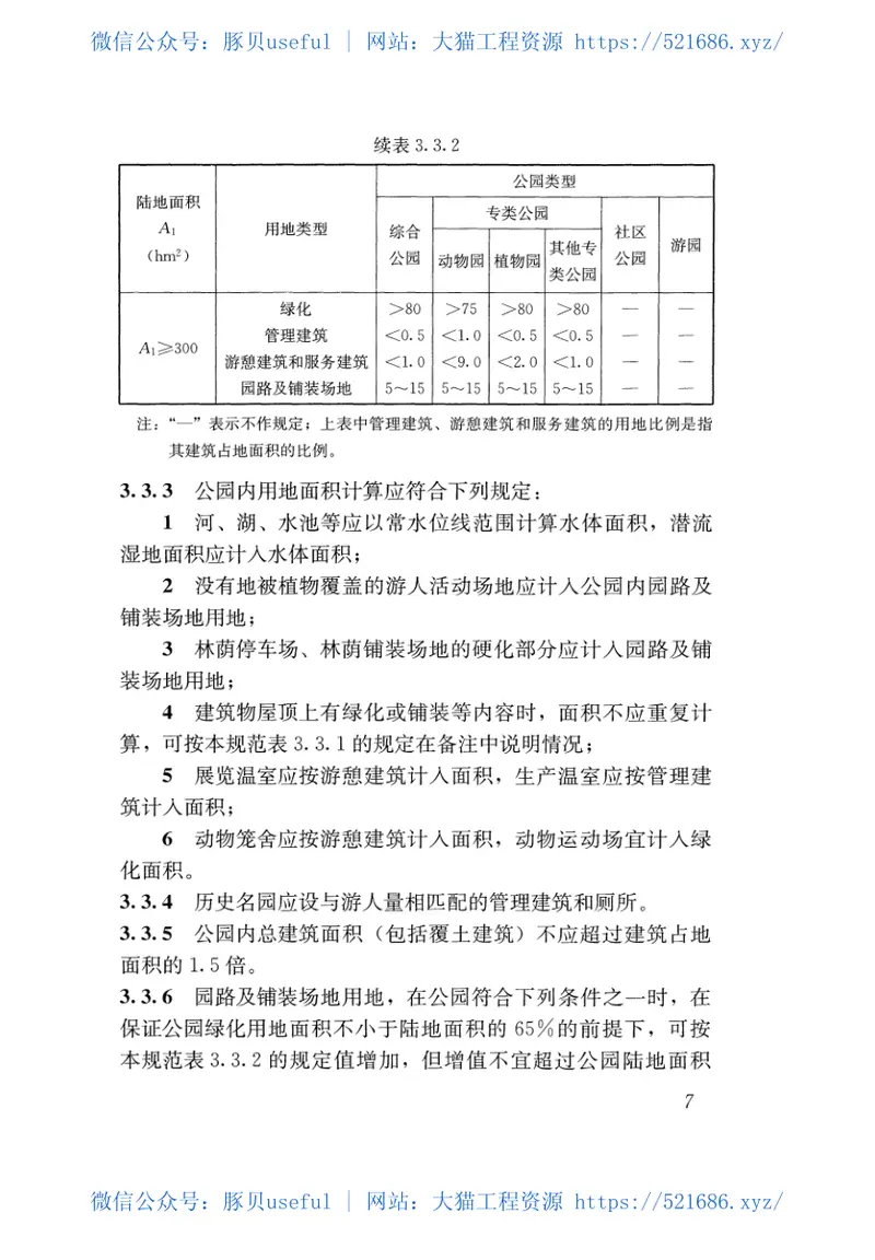 GB51192-2016公园设计规范 预览图
