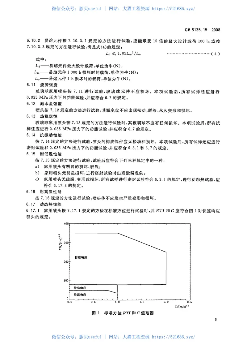 GB5135.15-2008自动喷水灭火系统第15部分家用喷头 预览图