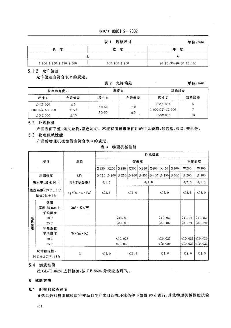GBT10801.2-2002绝热用挤塑聚苯乙烯泡沫塑料 预览图