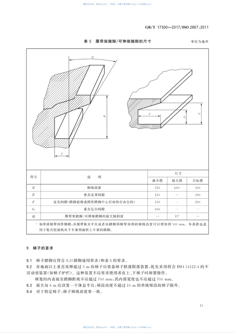 GBT17300-2017土方机械通道装置 预览图