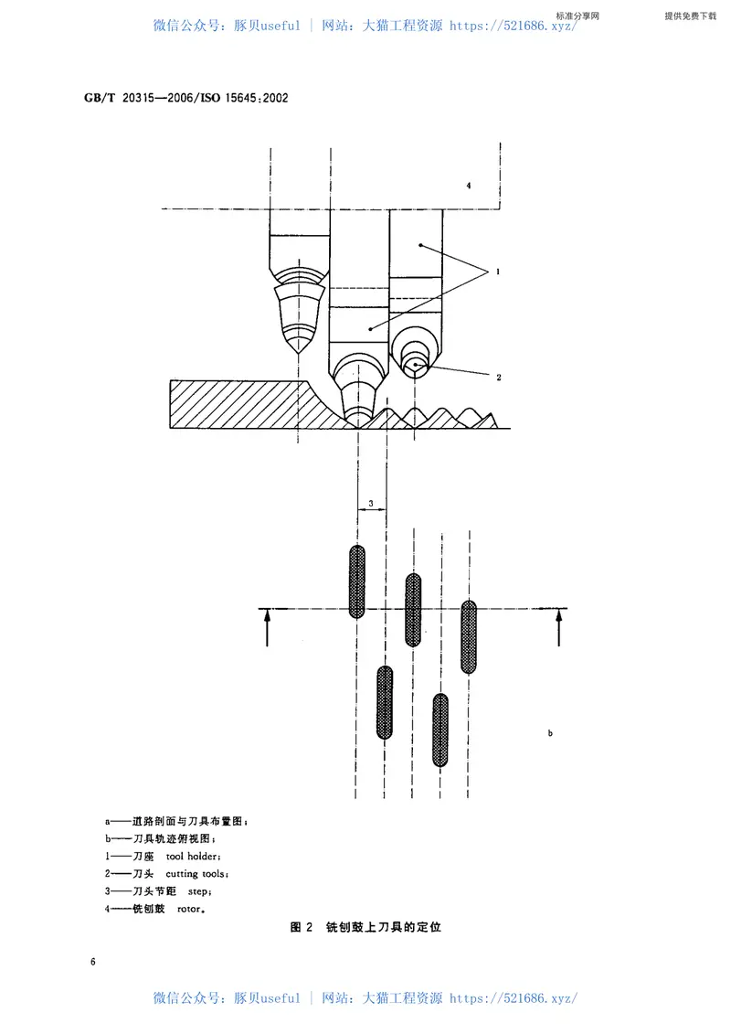 GBT20315-2006道路施工与养护设备路面铣刨机术语和商业规格 预览图