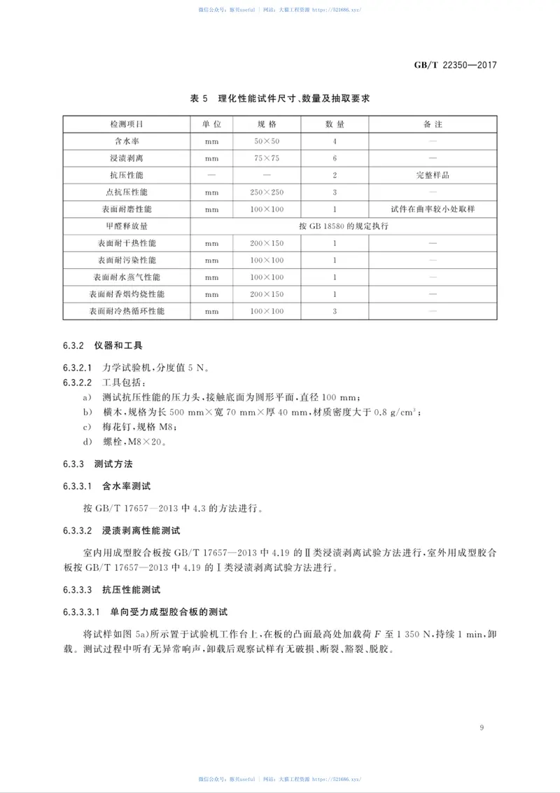 GBT22350-2017成型胶合板 预览图