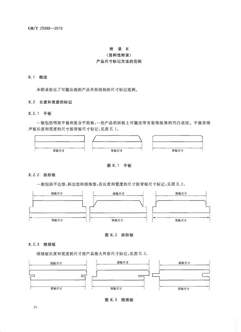 GBT25998-2010矿物棉装饰吸声板 预览图