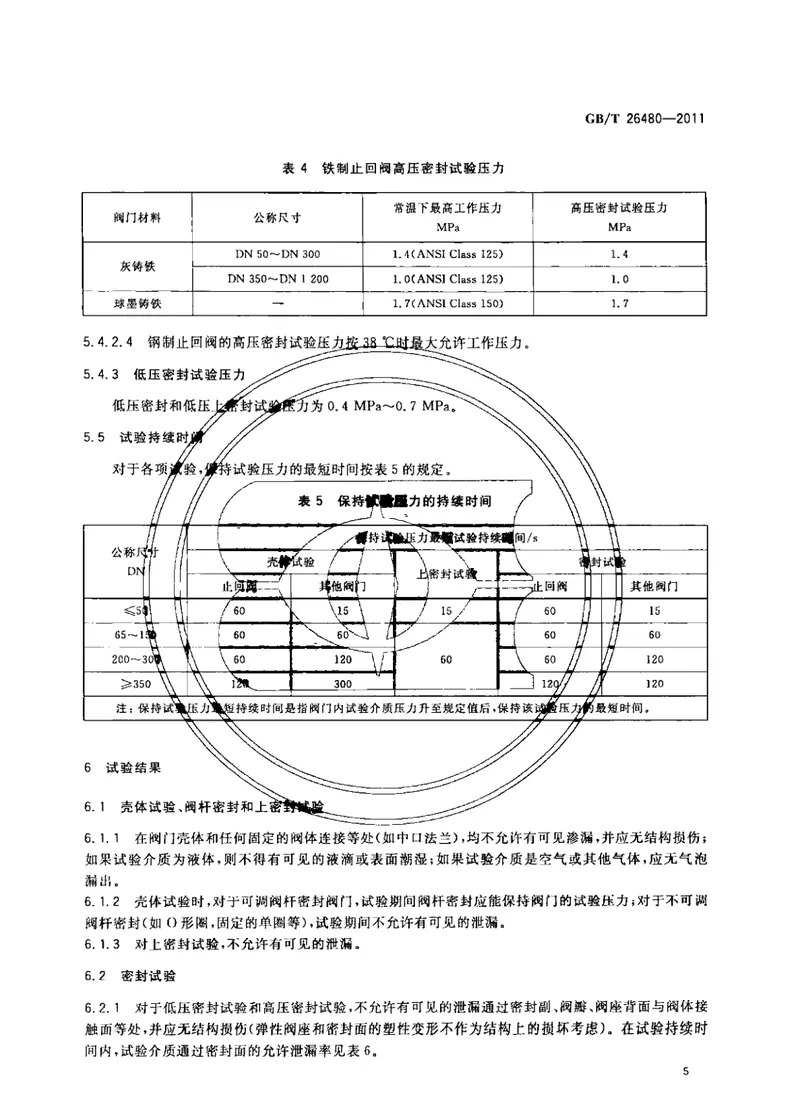 GBT26480-2011阀门的检验和试验 预览图
