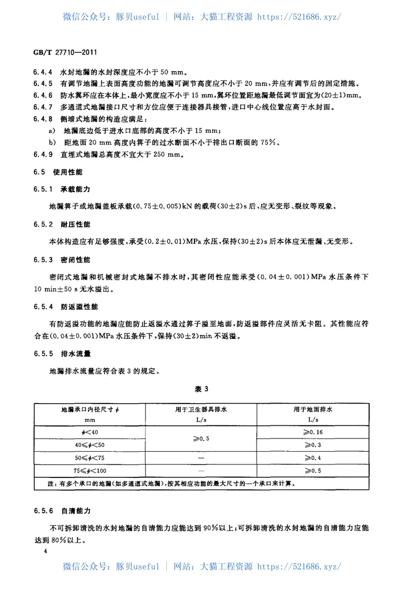 GBT27710-2011地漏 预览图